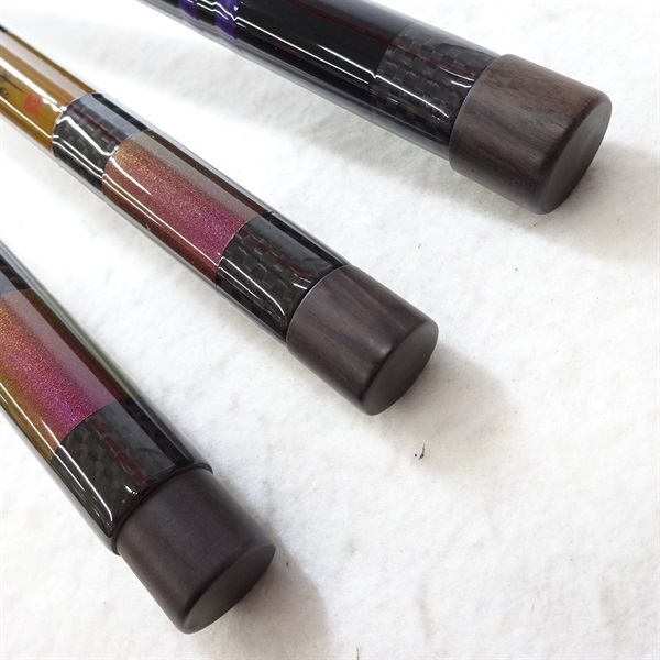 匠絆  小仕舞竿掛 別作段巻三本 Ｙパープル